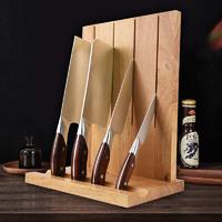 wood magnetic knife holder