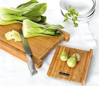 Bamboo Cutting Board Digital Scale Bamboo Food Prep Board With Removable Bamboo Kitchen Scale
